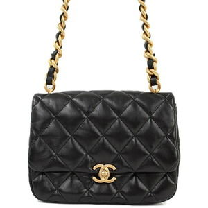 Chanel Matelasse Small Flap Bag Black